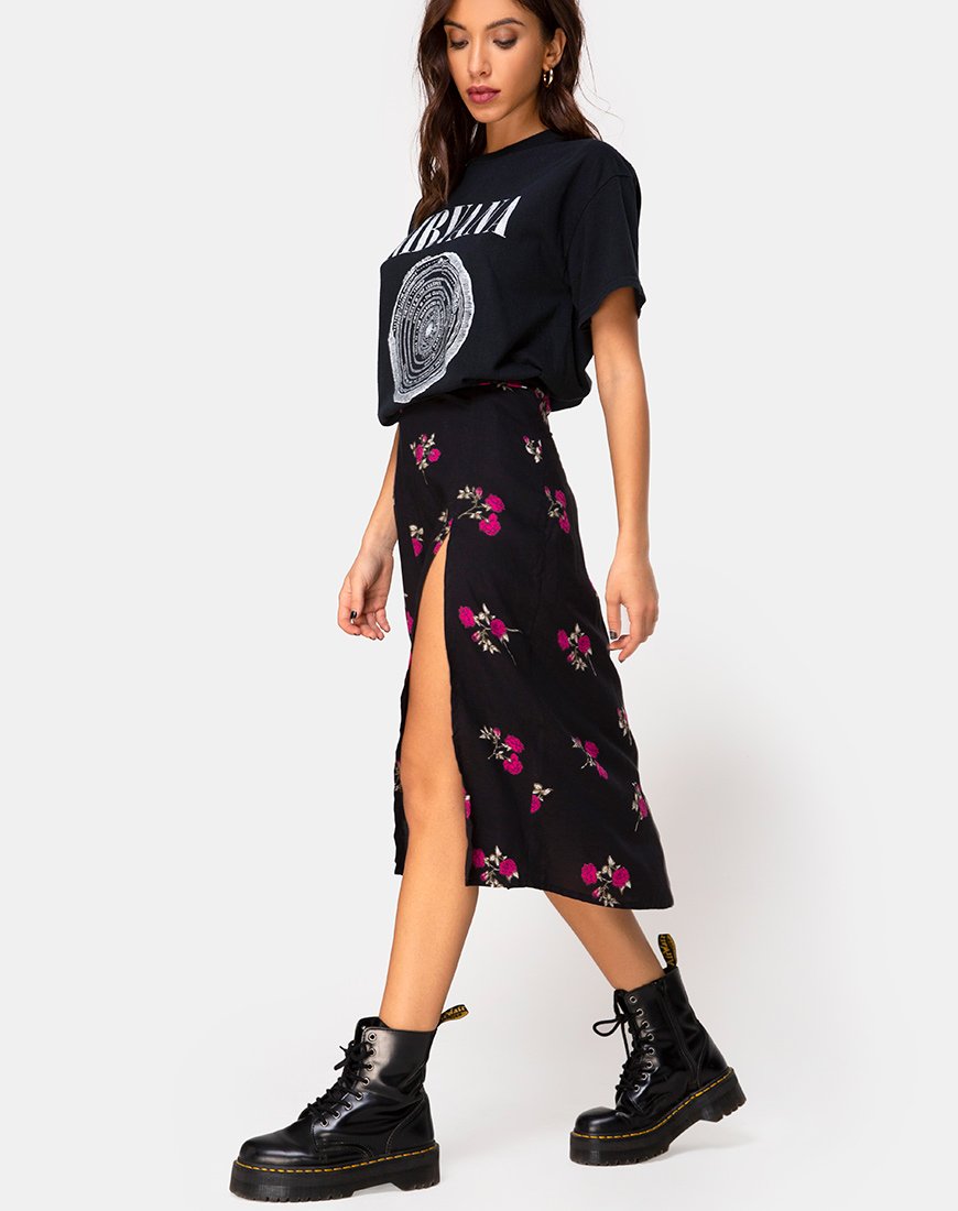 Afbeelding van Saika Rok in Grunge Rose