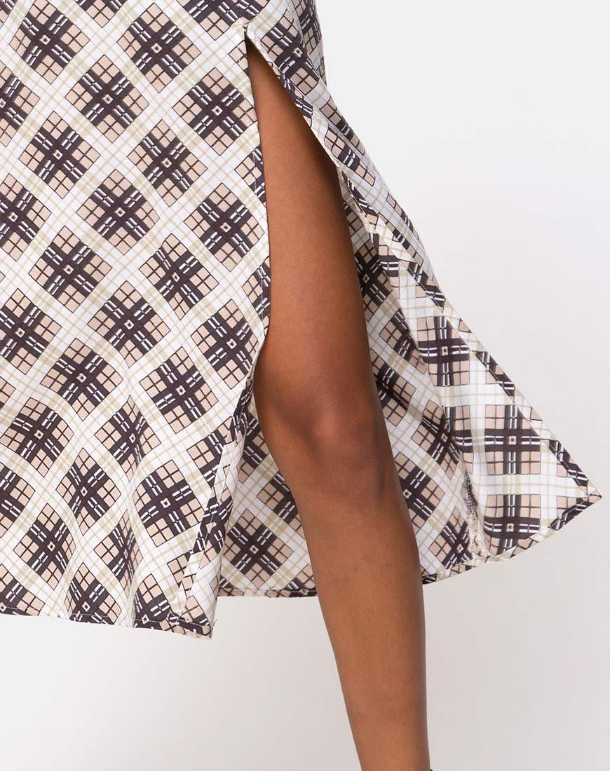 Afbeelding van Saika Midi rok in Kate Check