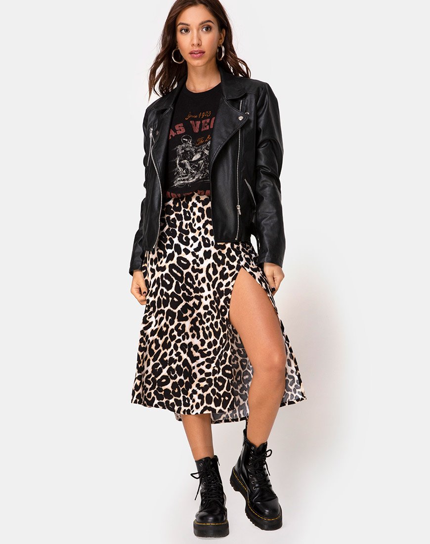 Afbeelding van Saika rok in oversized Jaguar Ori