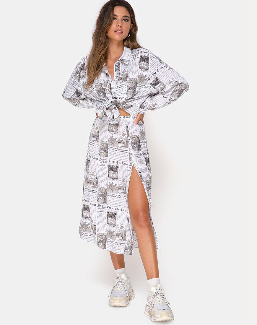 Afbeelding van Oxford-shirt in Tarot