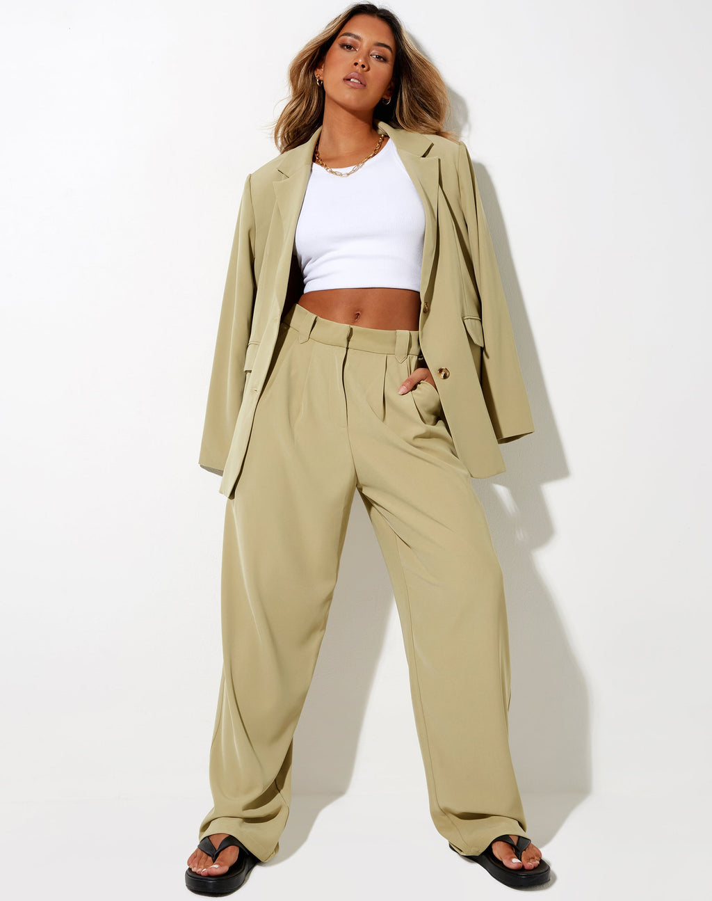 Sakila broek in groen