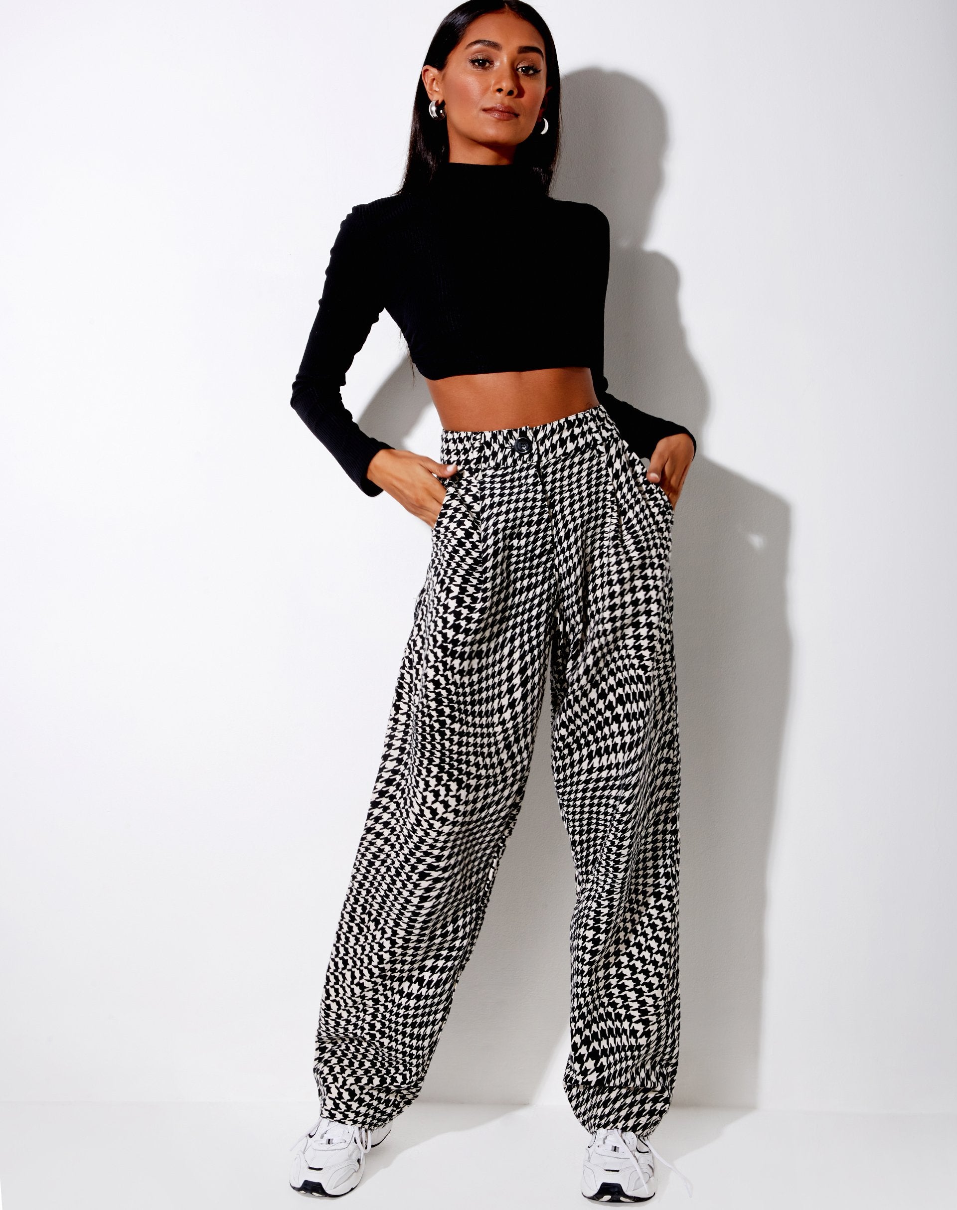 Afbeelding van Sakila broek in Wavey Dogtooth