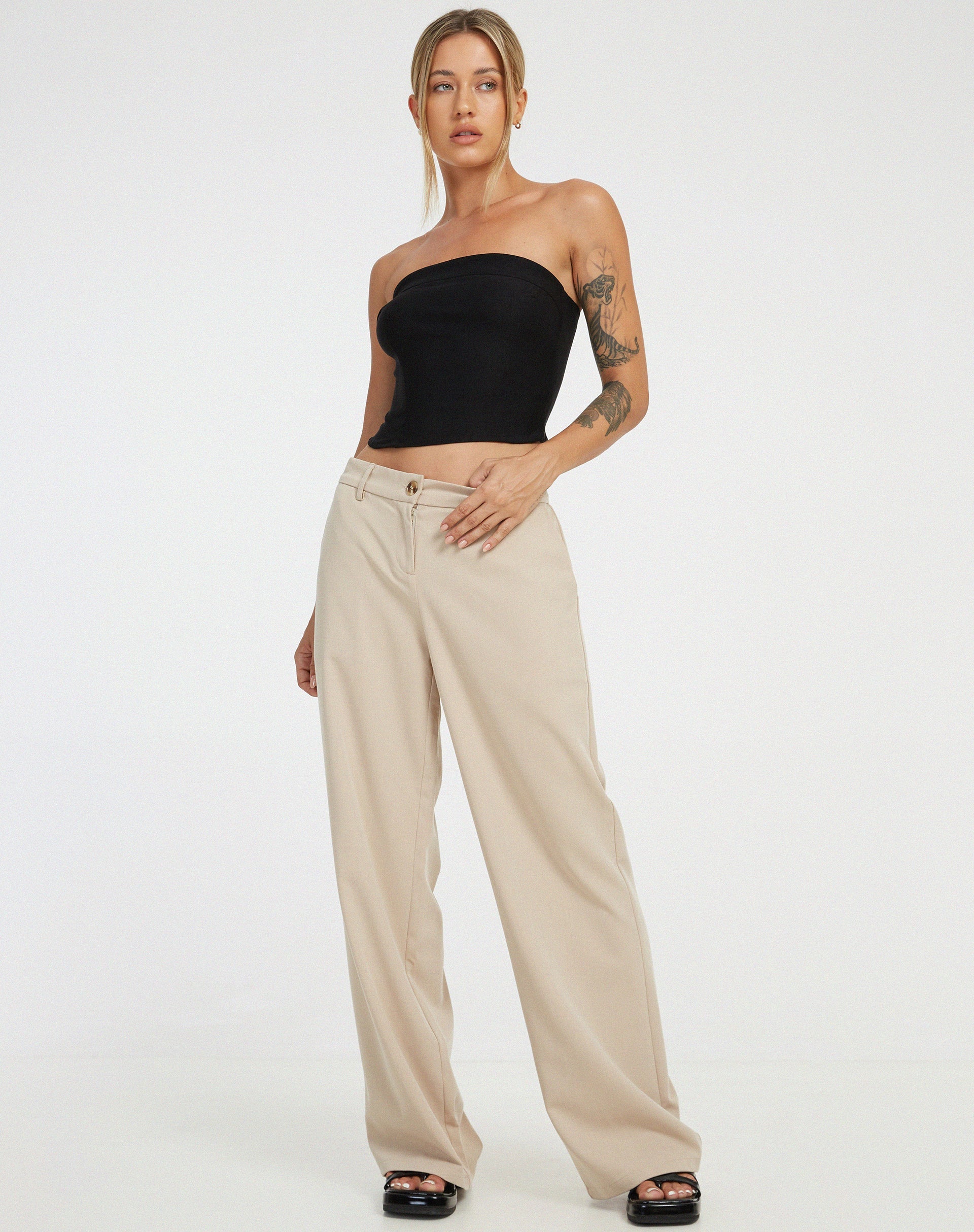 Afbeelding van Salus Bandeau Top in Zwart