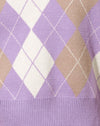  Argyle Lila Crème Tan
