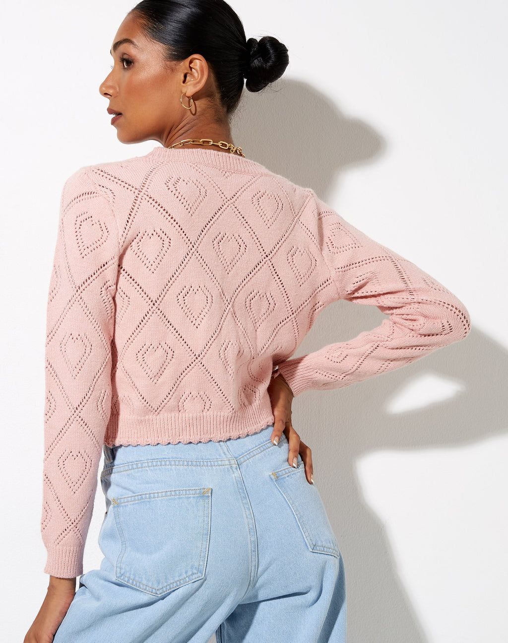 Samo vest in diamant en hartroze