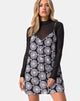 Afbeelding van Sanna Slip Dress in Sundial Zwart