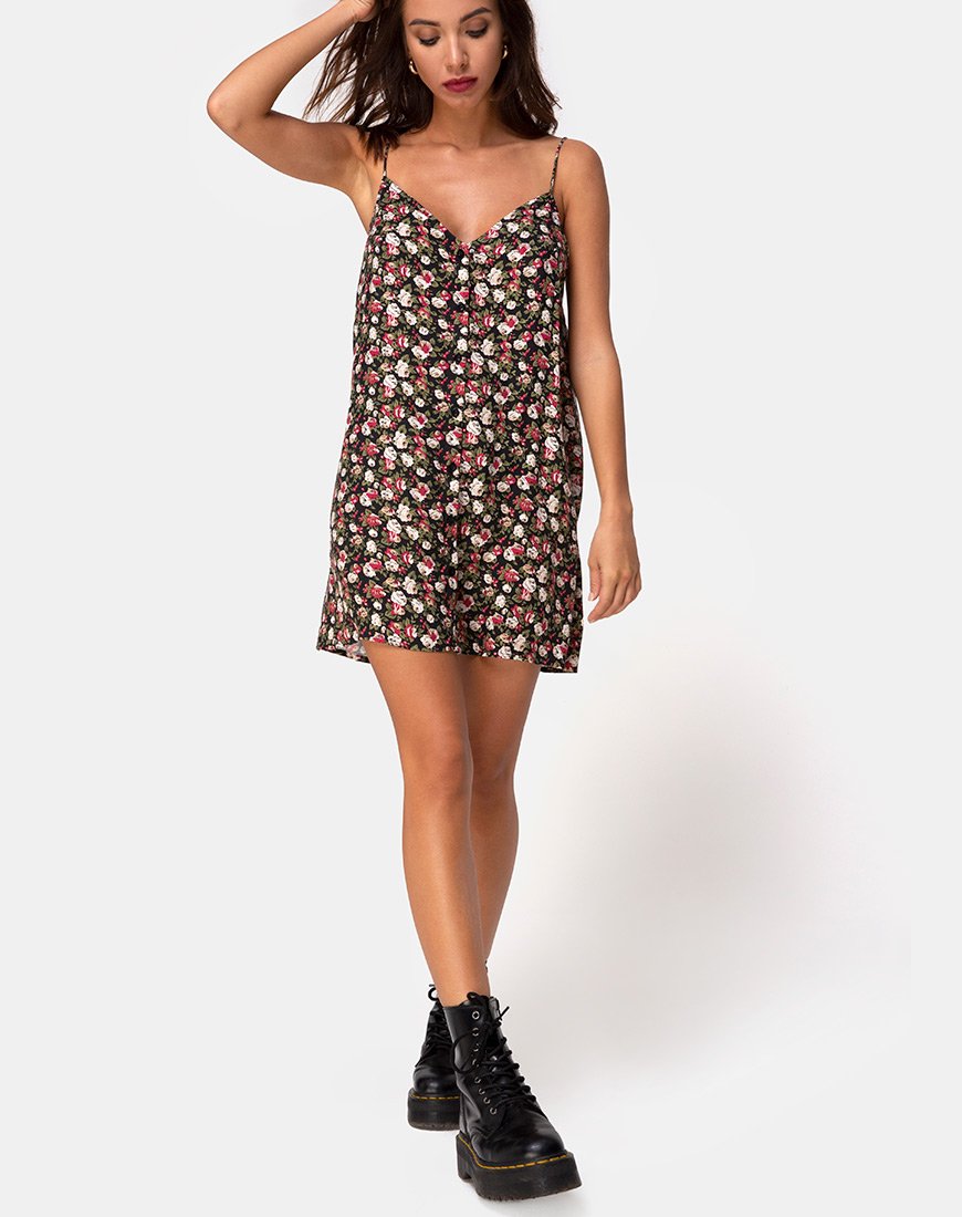 Afbeelding van Sanna Slip Dress in Courtney Floral