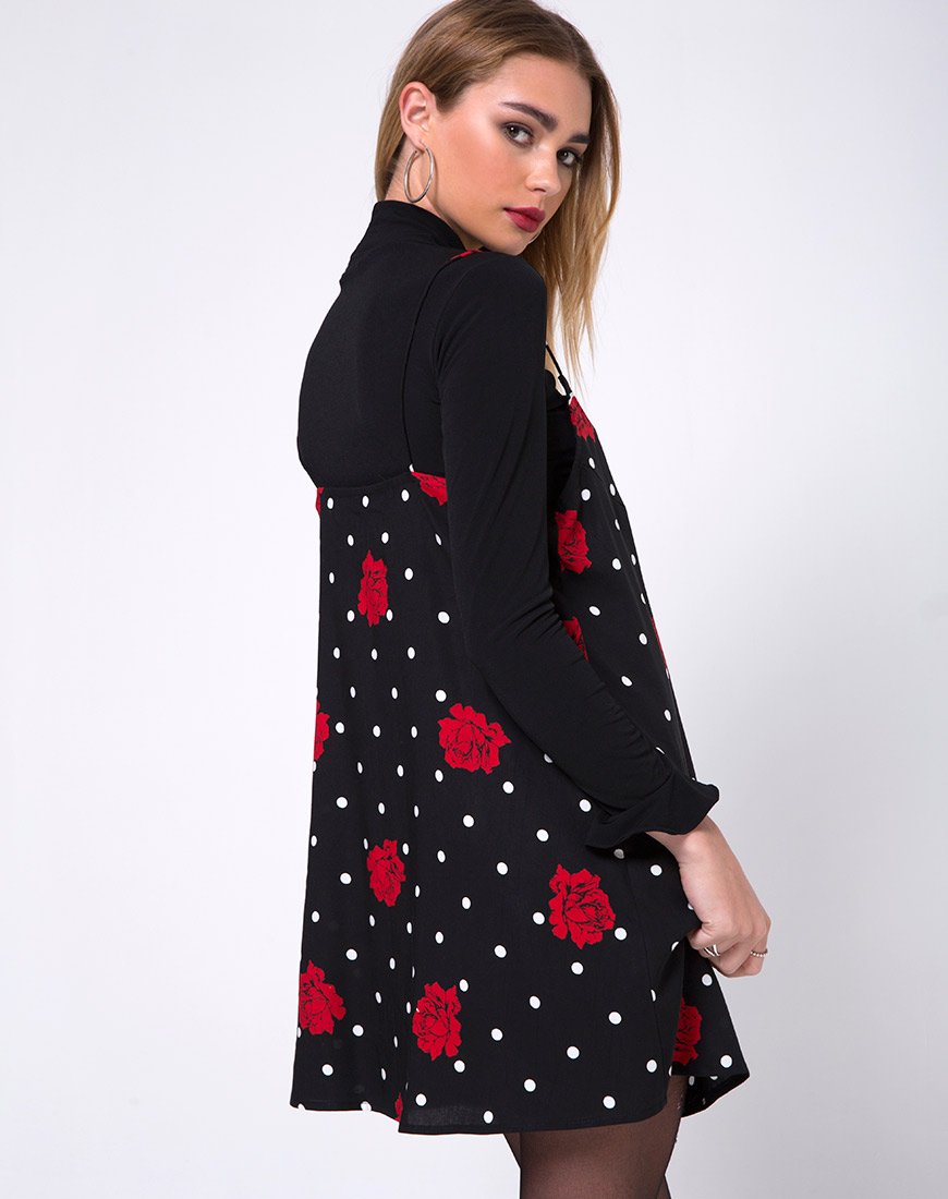 Afbeelding van Sanna Slip Dress in Cuban Rose
