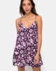 Afbeelding van Sanna Slip Dress in Purple Zodiac