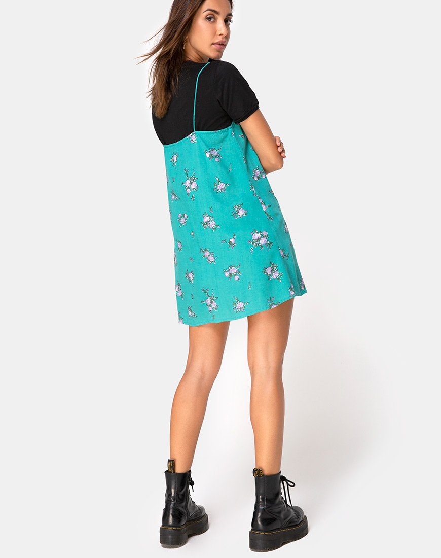 Afbeelding van Sanna Slip Dress in Soi Rose Green