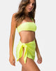 Afbeelding van Sarong Zwemrokje in Neon Lime