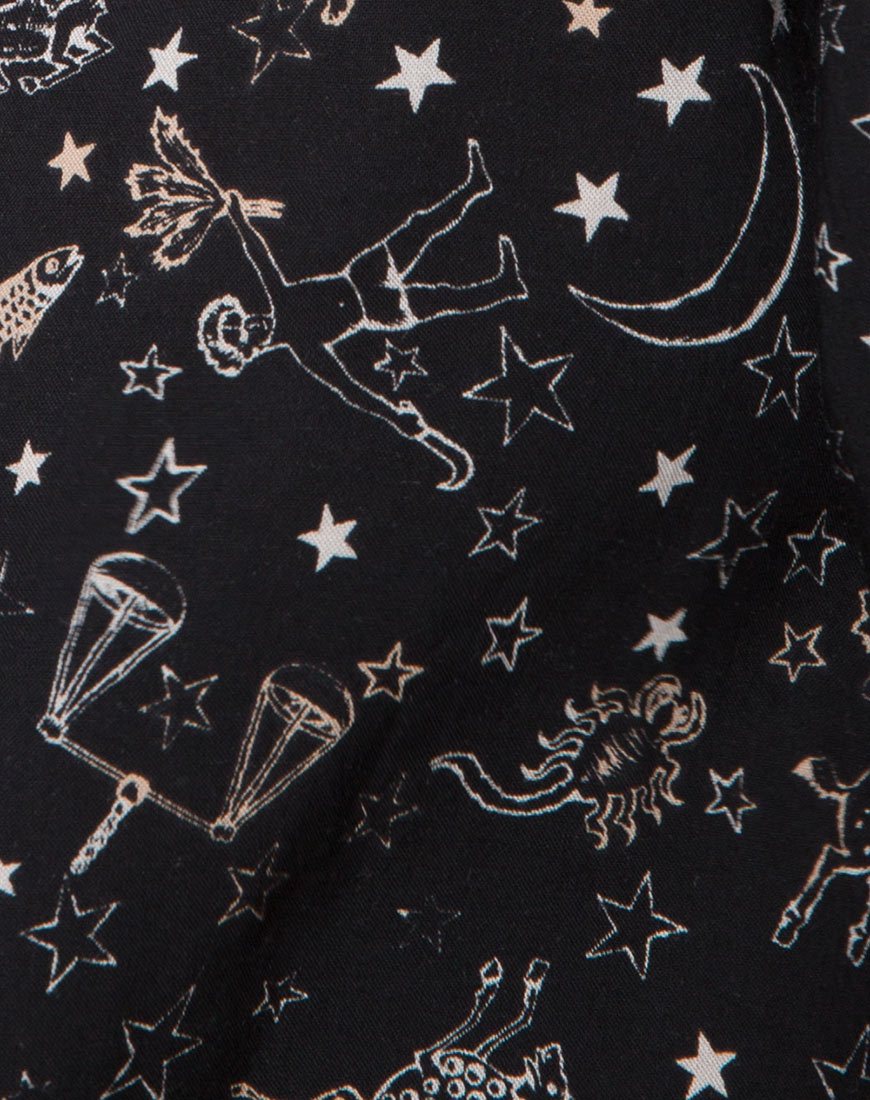 Afbeelding van Sasena Swing Dress in Astrozwart