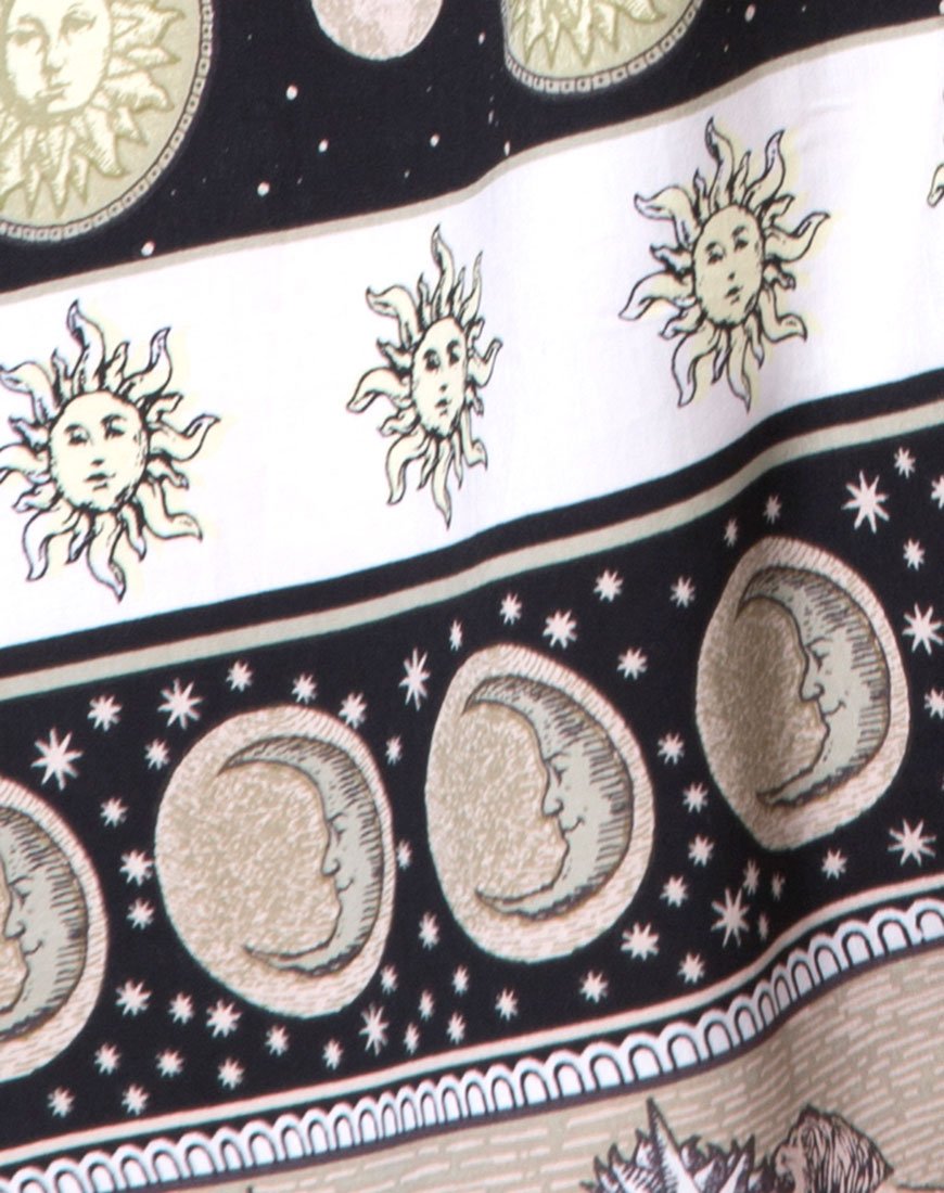 Afbeelding van Sasena Swing Dress in Eclipse Repeat