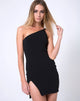 Afbeelding van Satchel Bodycon Dress in Zwart