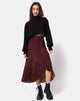 Afbeelding van Satha rok in Dotty Rose Zwart