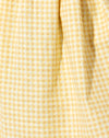 Citroen Gingham Geel
