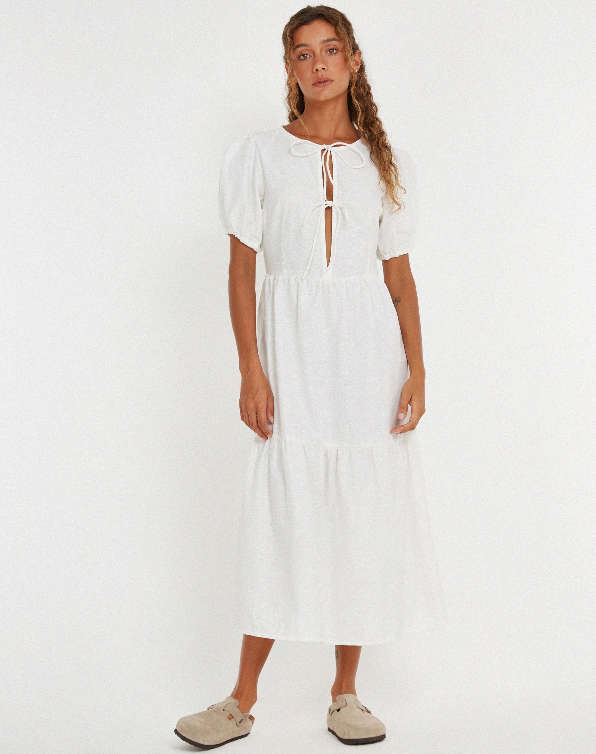 Afbeelding van Sawyer Maxi Dress in Wit