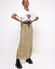 Afbeelding van Sayan Rok in Mini Bloom Geel