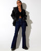 Afbeelding van Seam Split Jeans in Indigoblauw