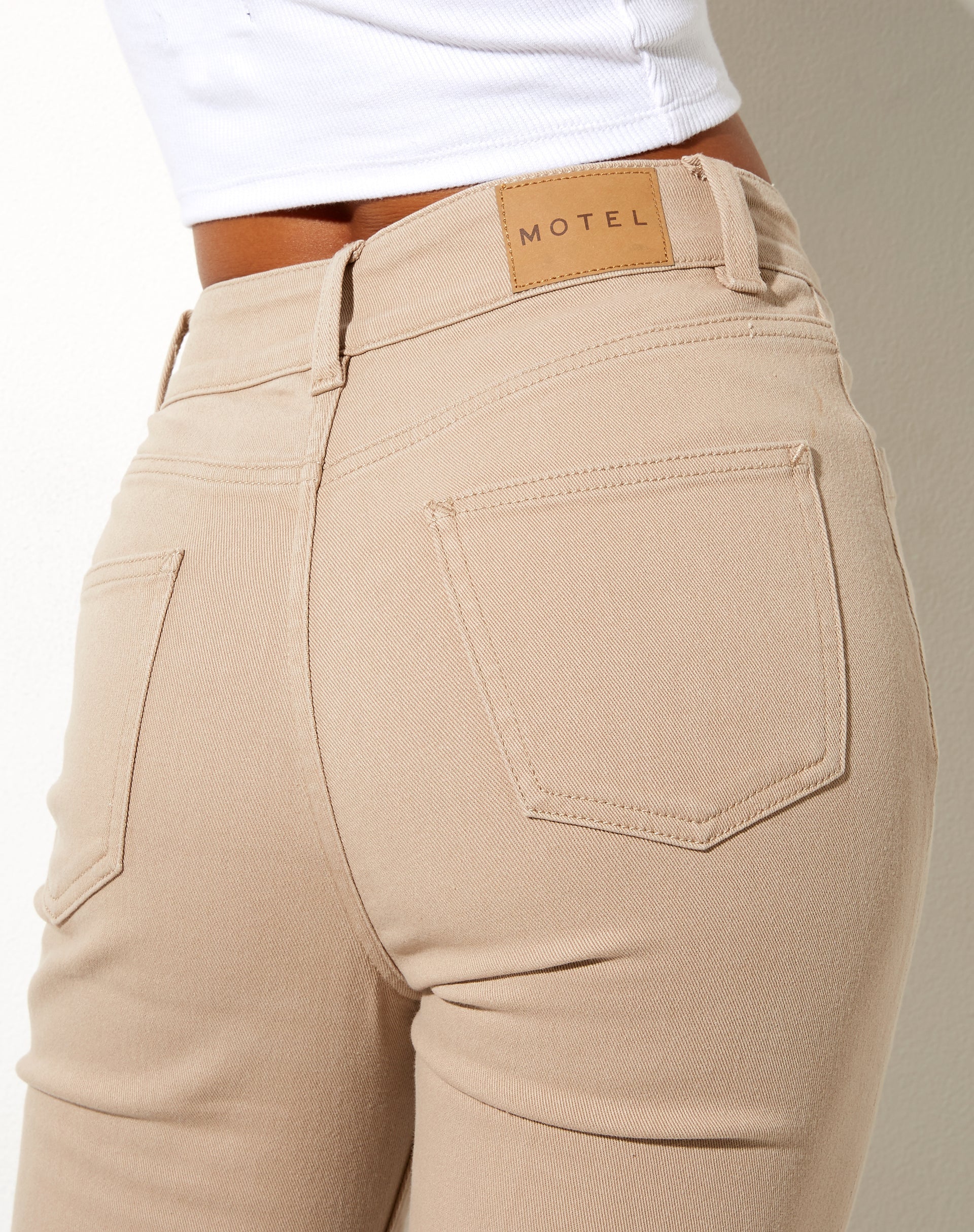 Afbeelding van Seam Split Jeans in Winter Sandwash