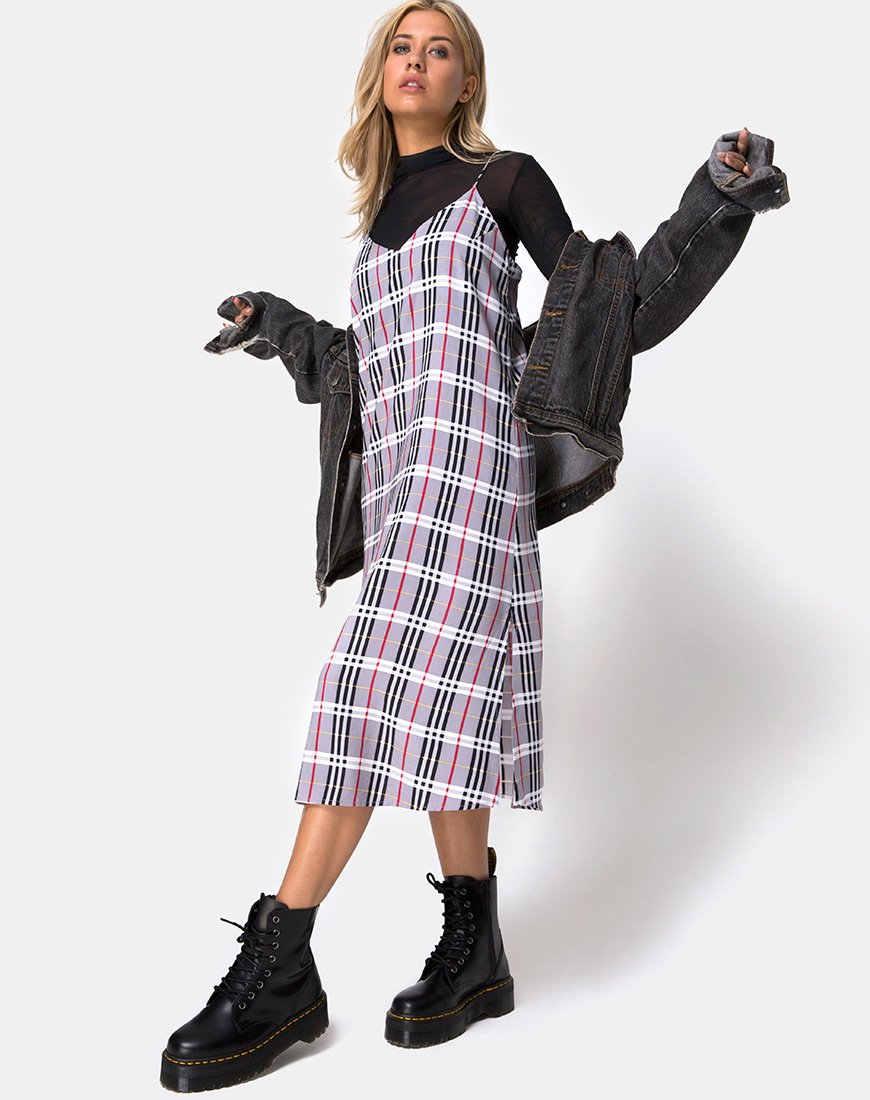Seama jurk in Heritage ruit