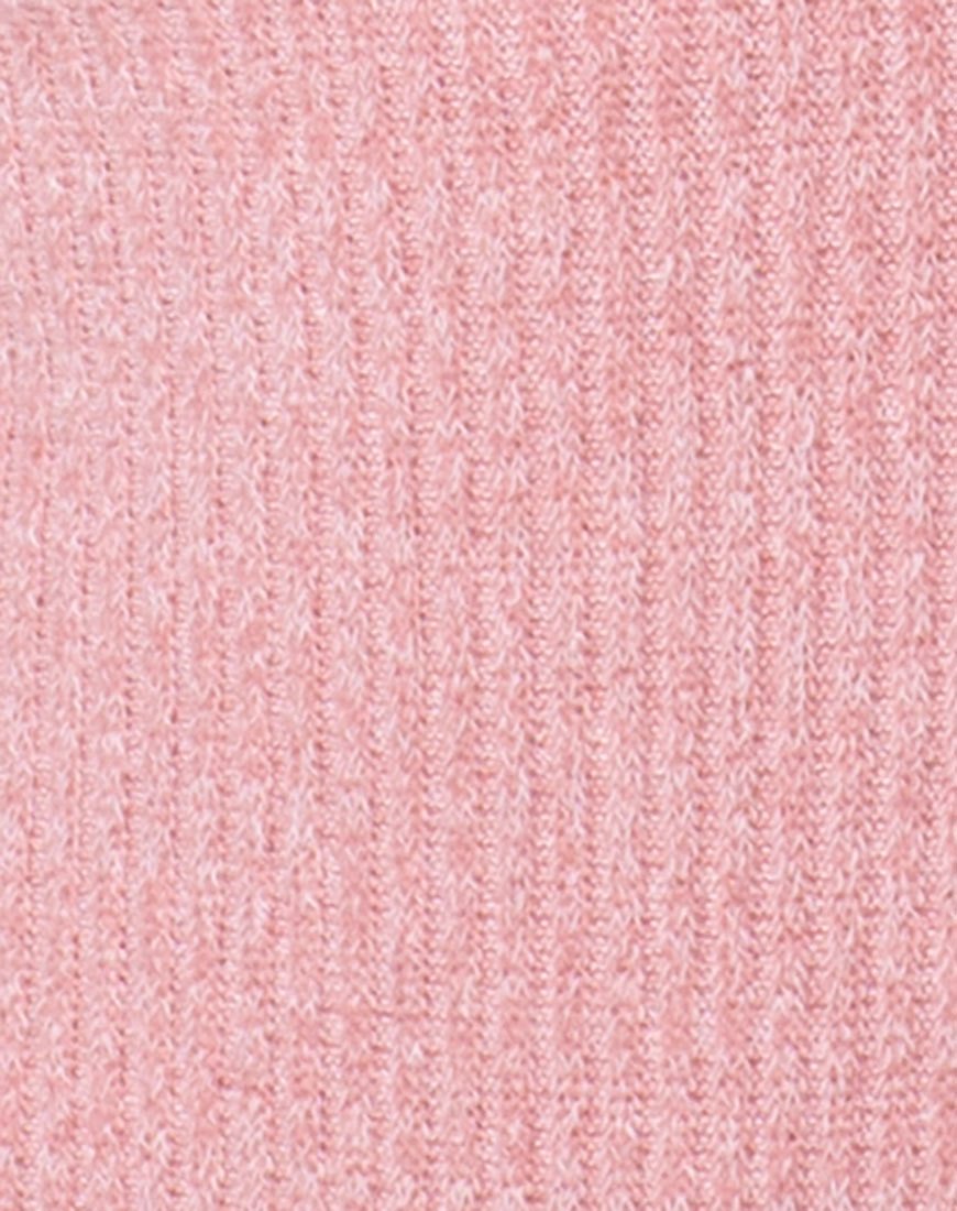 Afbeelding van Segina Knit Crinkle Rib Bodice Roze