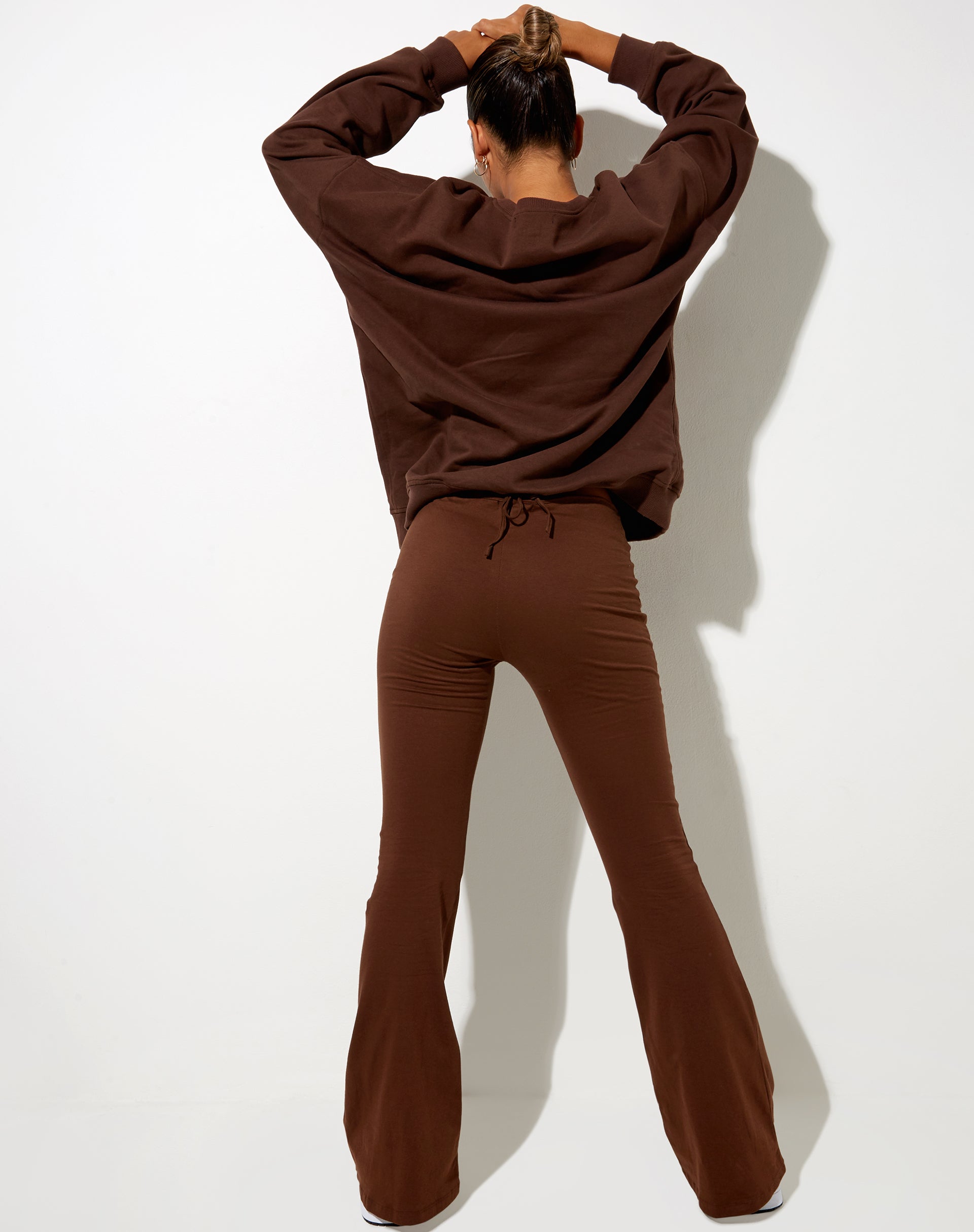 Afbeelding van Sekar Flare Broek in Cacao