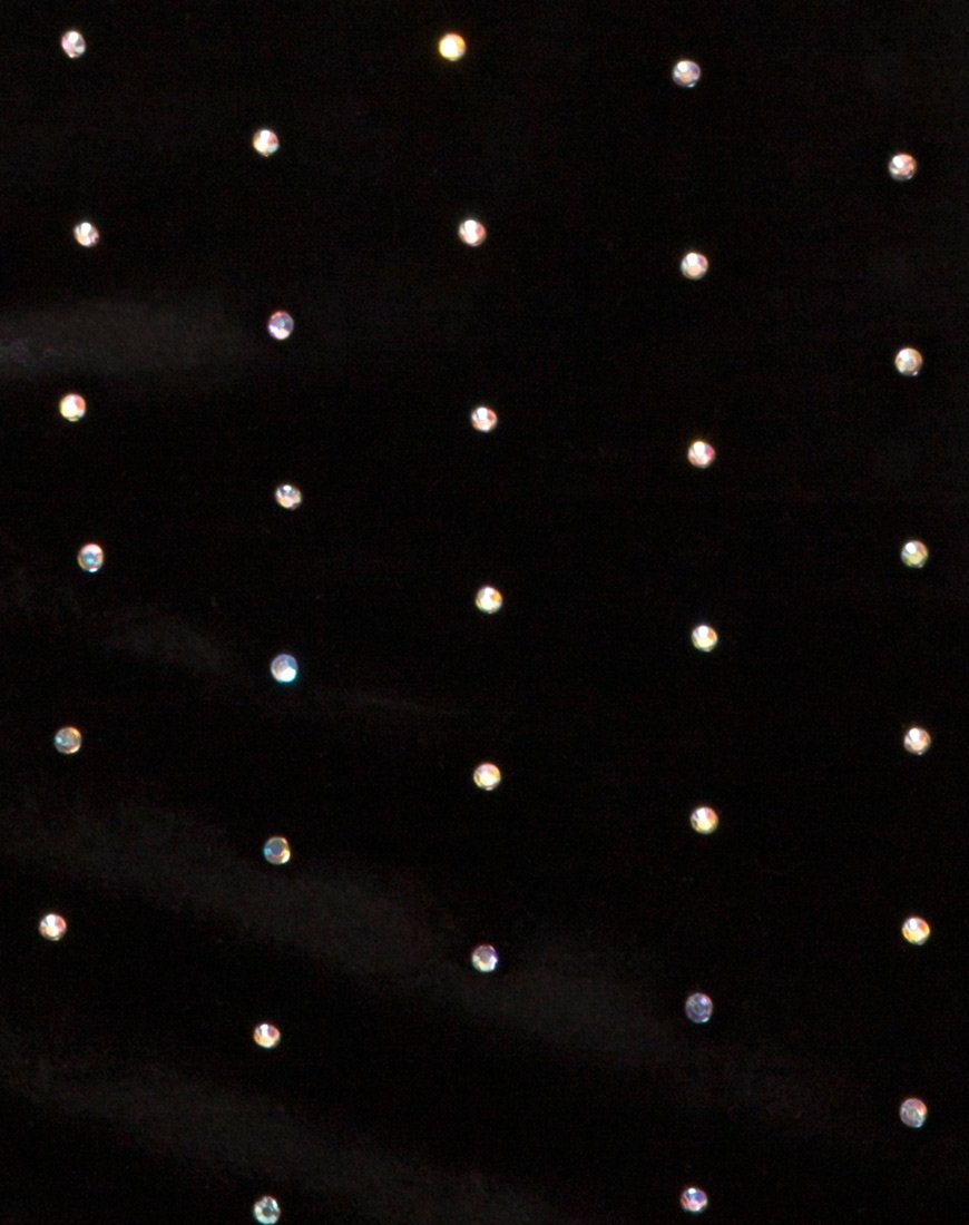 Afbeelding van Selah Bodycon Jurk in Diamante Zwart