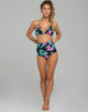 Afbeelding van Selena High Waisted Bikinibroekje in Paradise Print