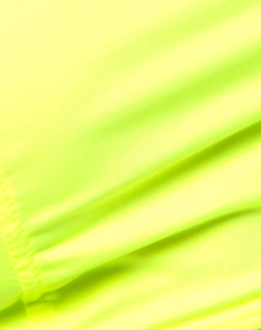Afbeelding van Shani Crop Top in Neon Geel