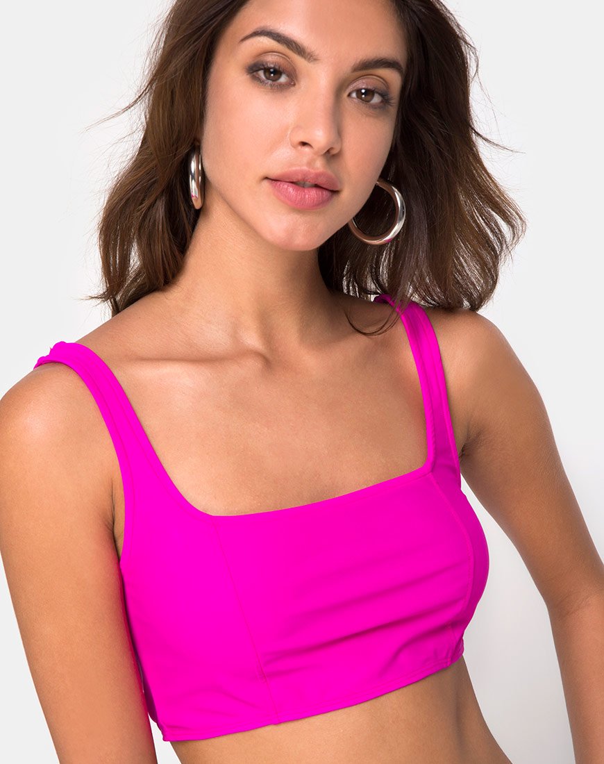 Shani Top in Neon Roze