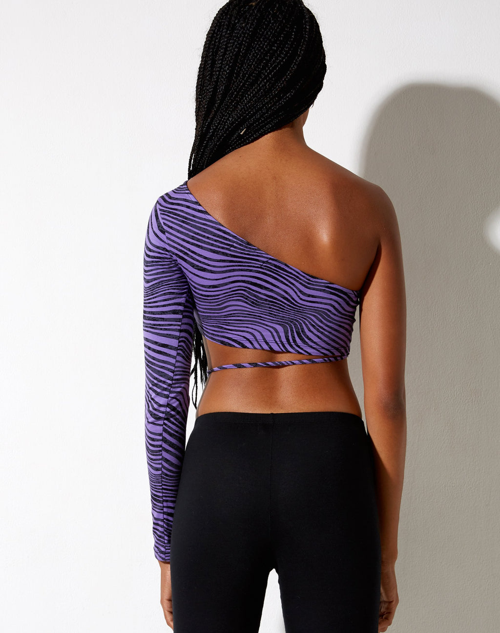 Shanin Top met lange mouwen in Desert Terrain Purple
