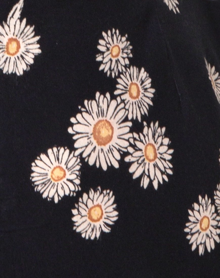 Afbeelding van Shayk Maxi rok in Grunge Daisy Floral