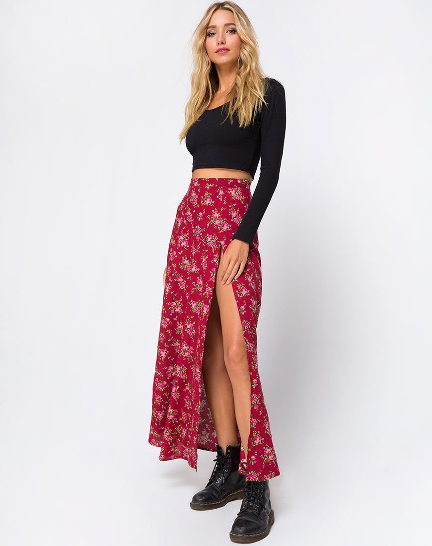 Afbeelding van Shayk rok in Soheila Floral
