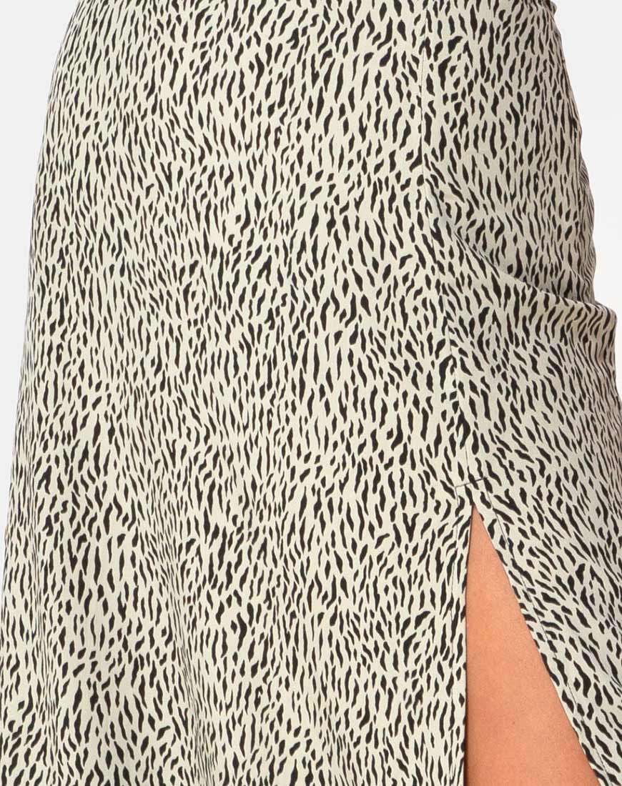 Afbeelding van Shayk Maxi rok in Mini Jaguar