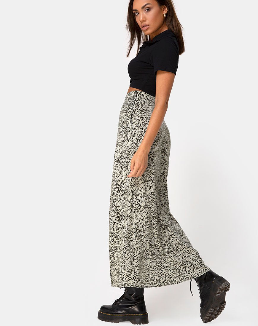 Afbeelding van Shayk Maxi rok in Mini Jaguar