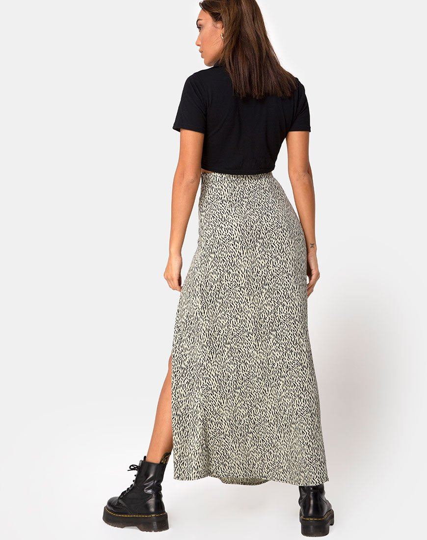 Afbeelding van Shayk Maxi rok in Mini Jaguar