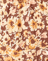 Kleine bloem bruin