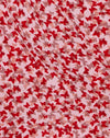 Ditsy Vlinder Perzik en Rood