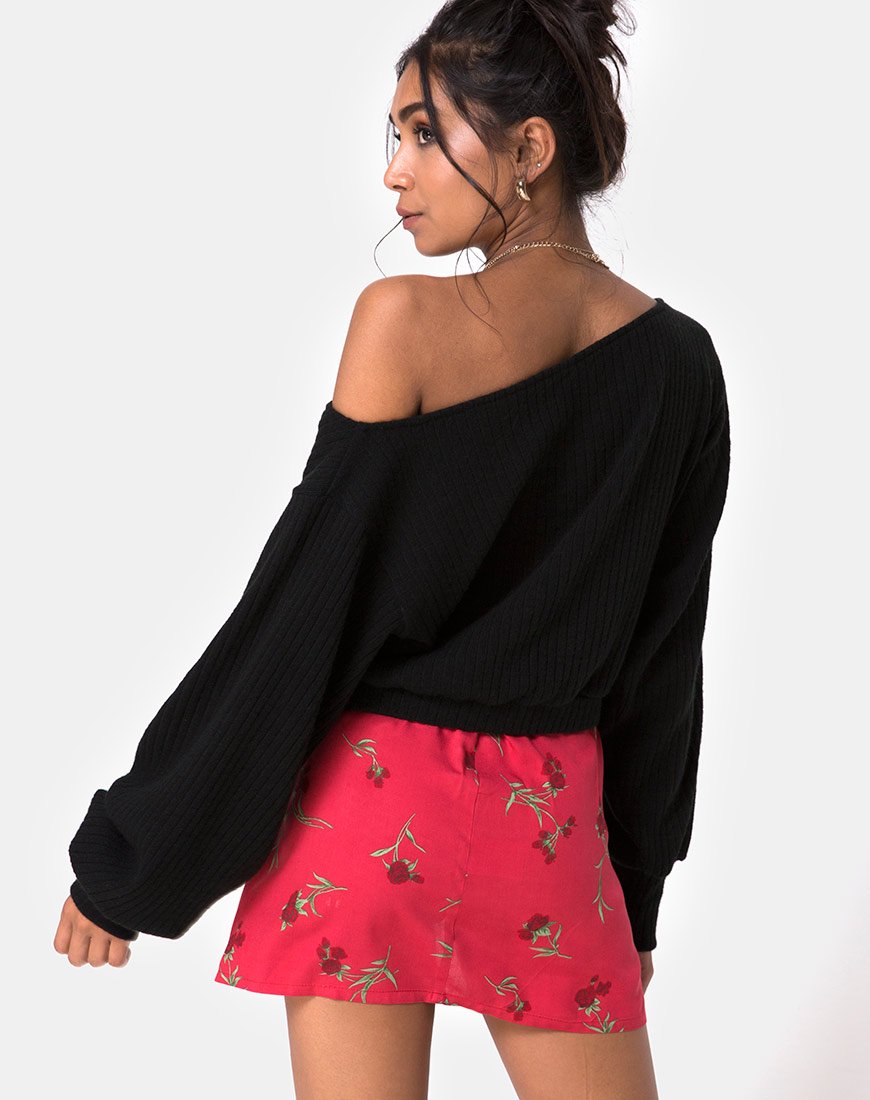 Afbeelding van Sheny Mini Rok in Rouge Rose Roze