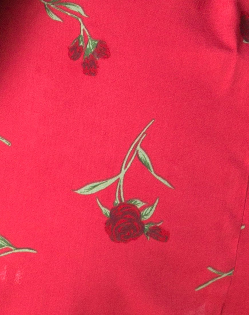 Afbeelding van Sheny Mini Rok in Rouge Rose Roze