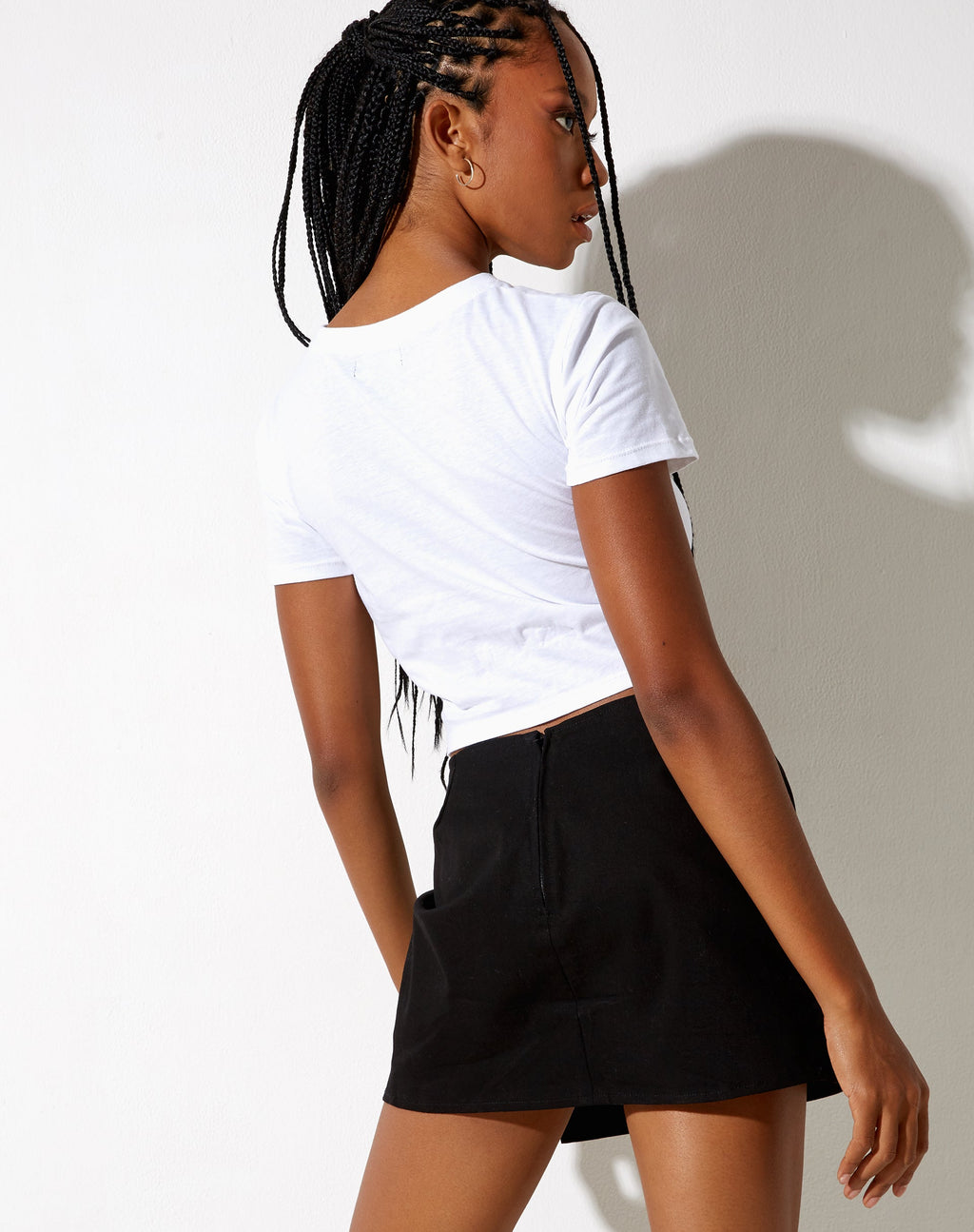 Shrunk T-shirt in Wit in je dromen