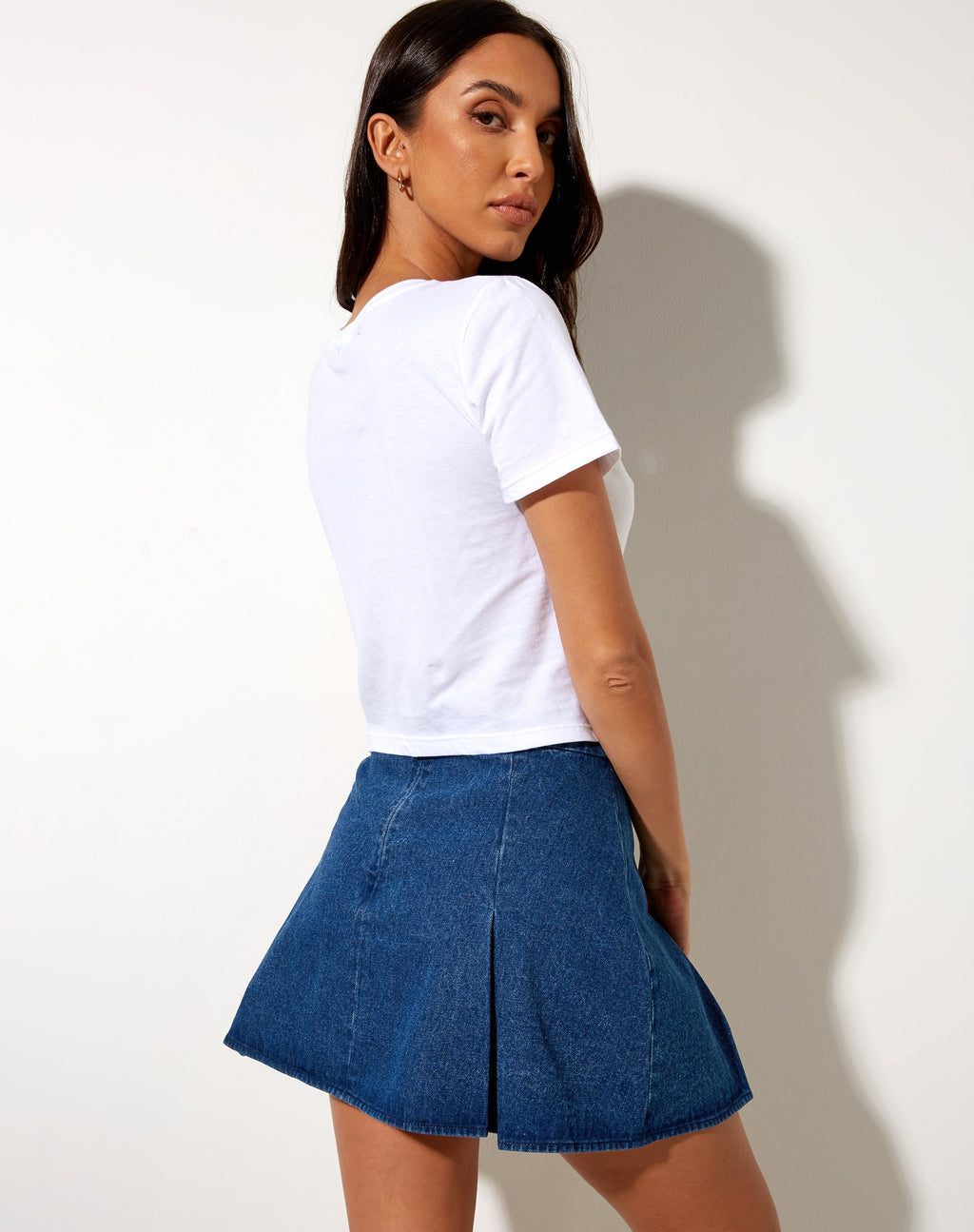 Shrunk T-shirt in White Wild Soul