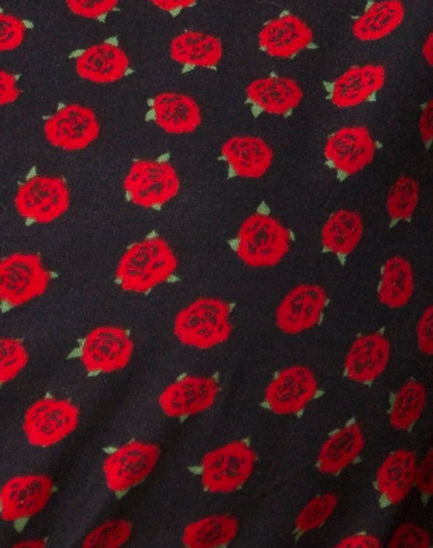 Afbeelding van Sibel Top in Dotty Rose Zwart