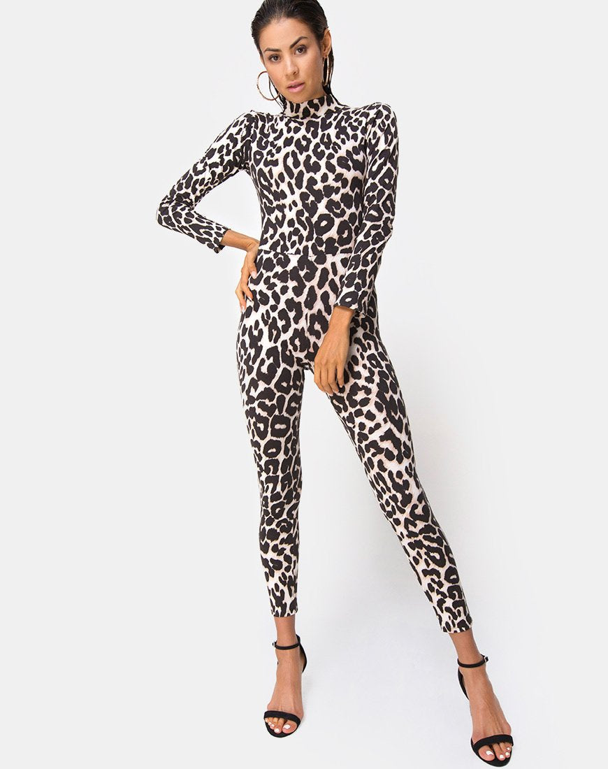 Afbeelding van Sigra Unitard in oversized Jaguar
