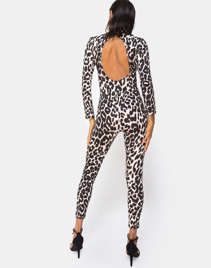 Afbeelding van Sigra Unitard in oversized Jaguar