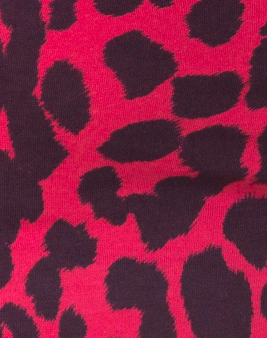 Afbeelding van Sinex Top in Oversized Jaguar Rood