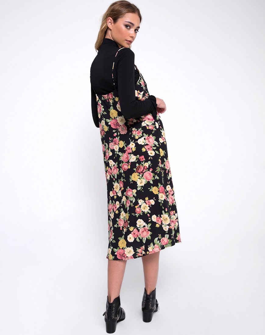 Sini Jurk in Vintage Bloom