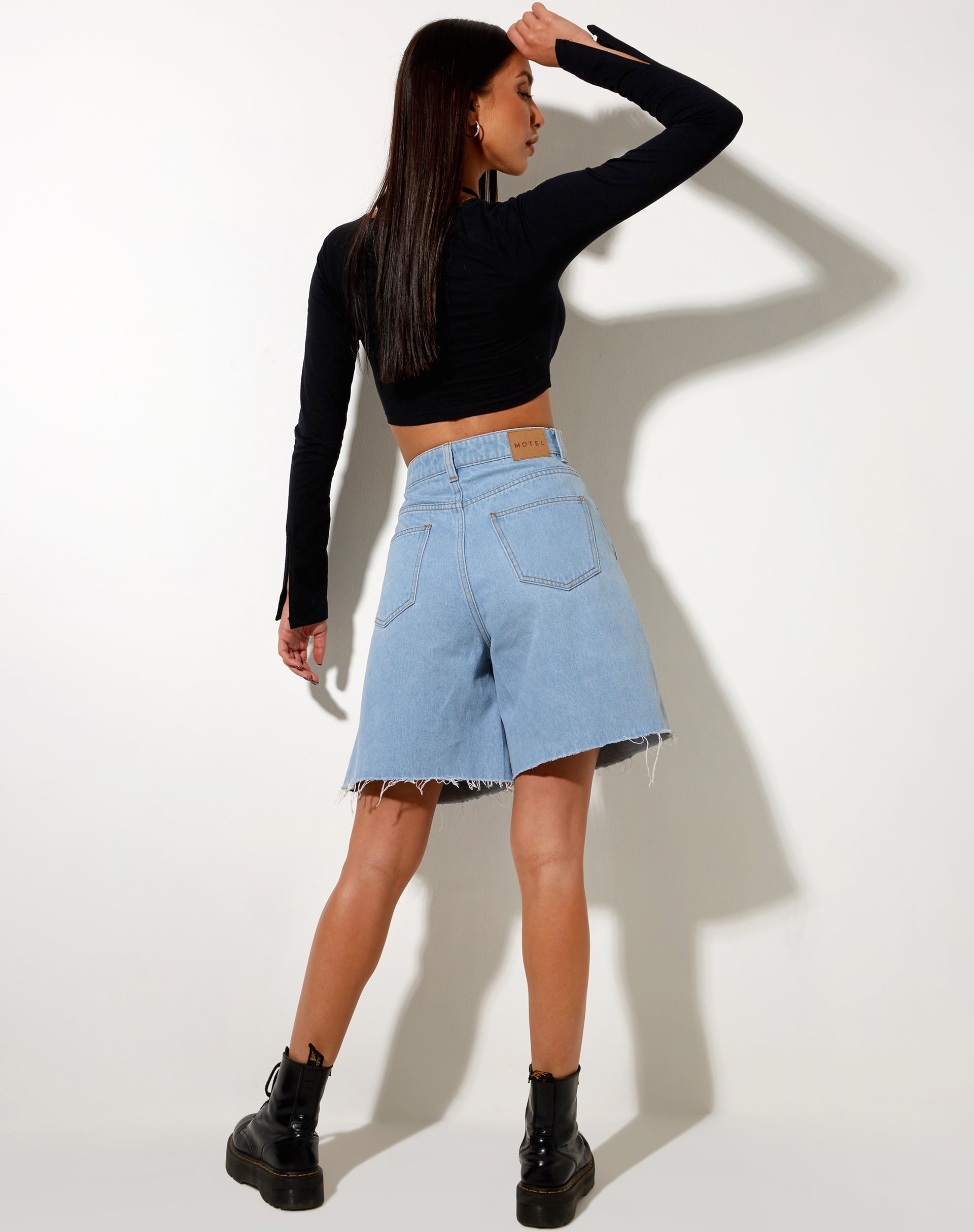 Afbeelding van Sira Crop Top in Zwart