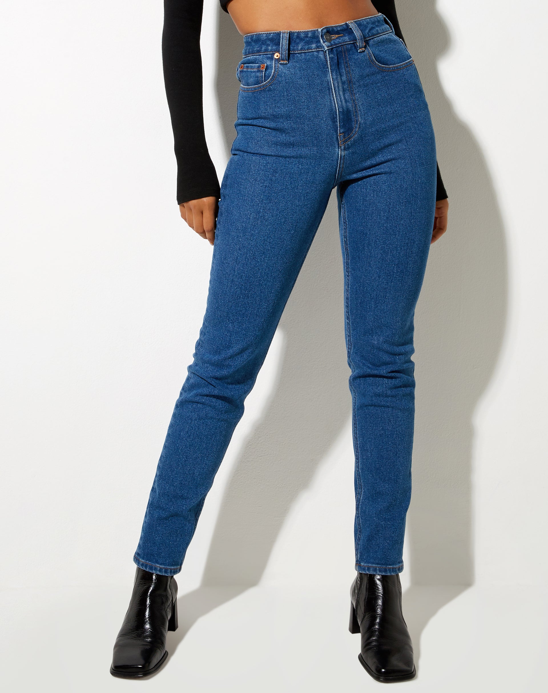 Afbeelding van Slim Jeans in Indigoblauw